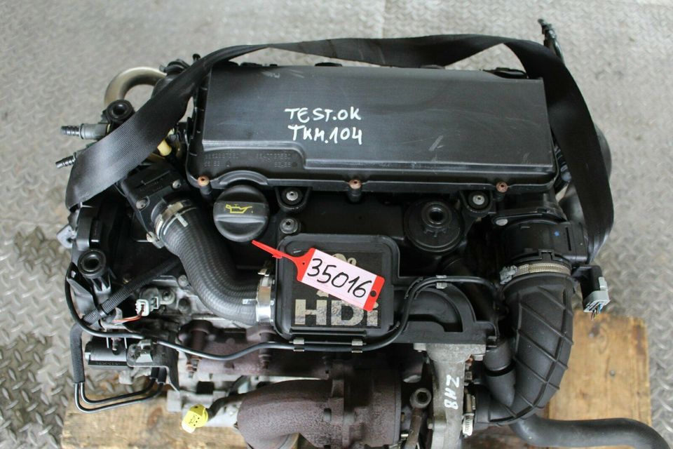 Peugeot 1007 1,4l Diesel HDI 8HZ Motor (35016) in Forst