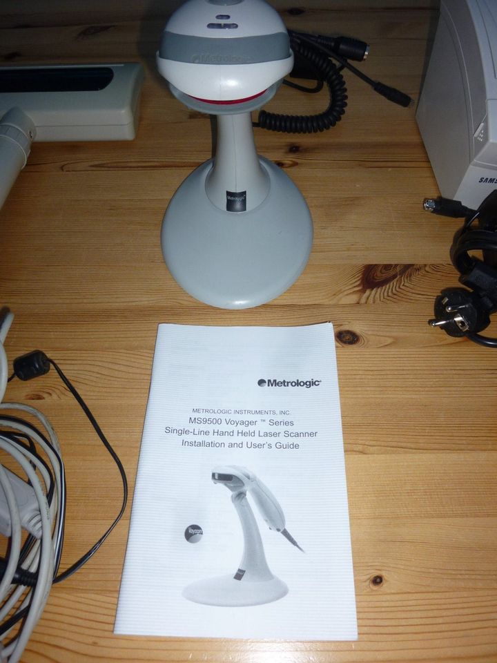Metrologic MS 9540 Voyager Hand-/ Stand Laserscanner Barcode in Schrobenhausen