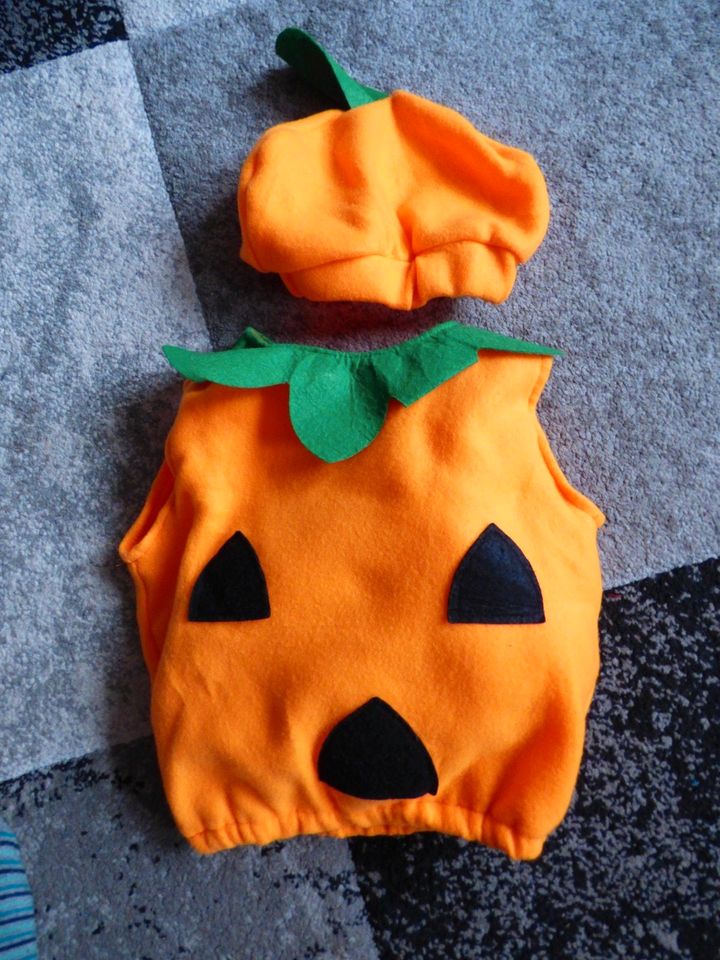 Kostüm BAUARBEITER 7-teilig in orange kaufen
