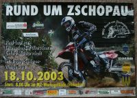 Plakat "Rund um ZSCHOPAU“ 2003 -laminiert in A2 Sachsen - Großolbersdorf Vorschau