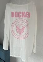 Shirt Obersized weiß monday afternoon Gr. 38 Rocker T-Shirt Baden-Württemberg - Friedrichshafen Vorschau