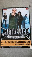 METALLICA : Konzertposter Hannover 2003 Hannover - Nord Vorschau