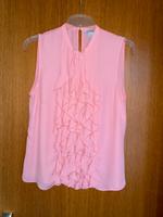 H&M T-Shirt mit Rüsche Gr.40 Lachsfarbe Nordrhein-Westfalen - Tönisvorst Vorschau