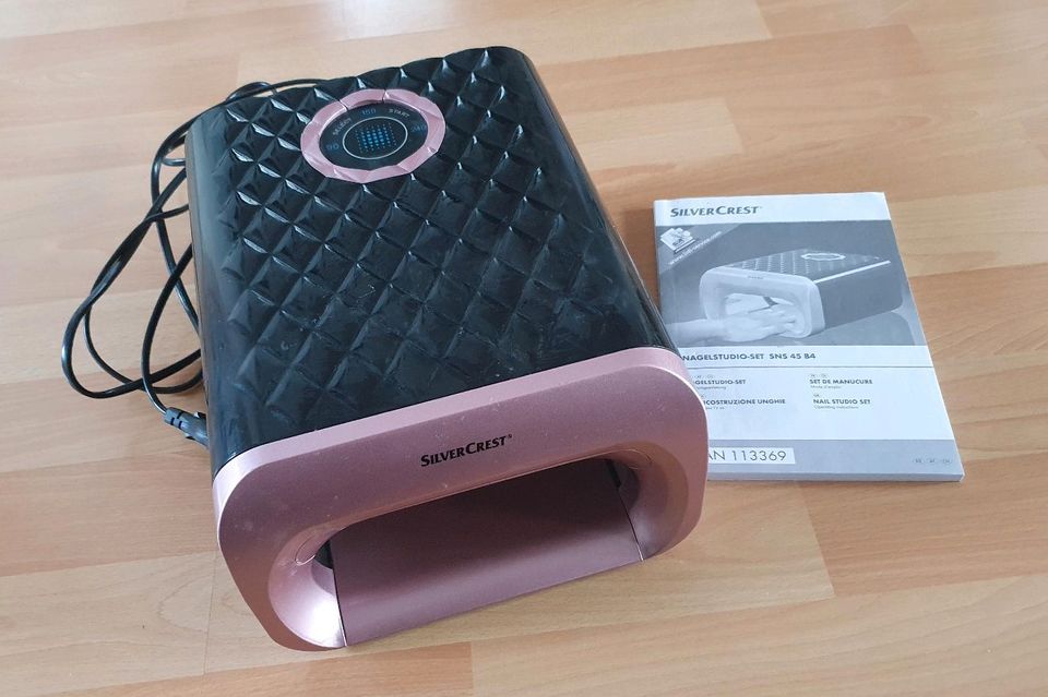 Silvercrest Nagelstudio-Set SNS 45 B4 schwarz rosa in Bayern - Pfronten |  eBay Kleinanzeigen ist jetzt Kleinanzeigen