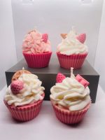 Cupcake Kerze Sojawachs handmade Geschenkidee Mitbringsel Baden-Württemberg - Schwetzingen Vorschau