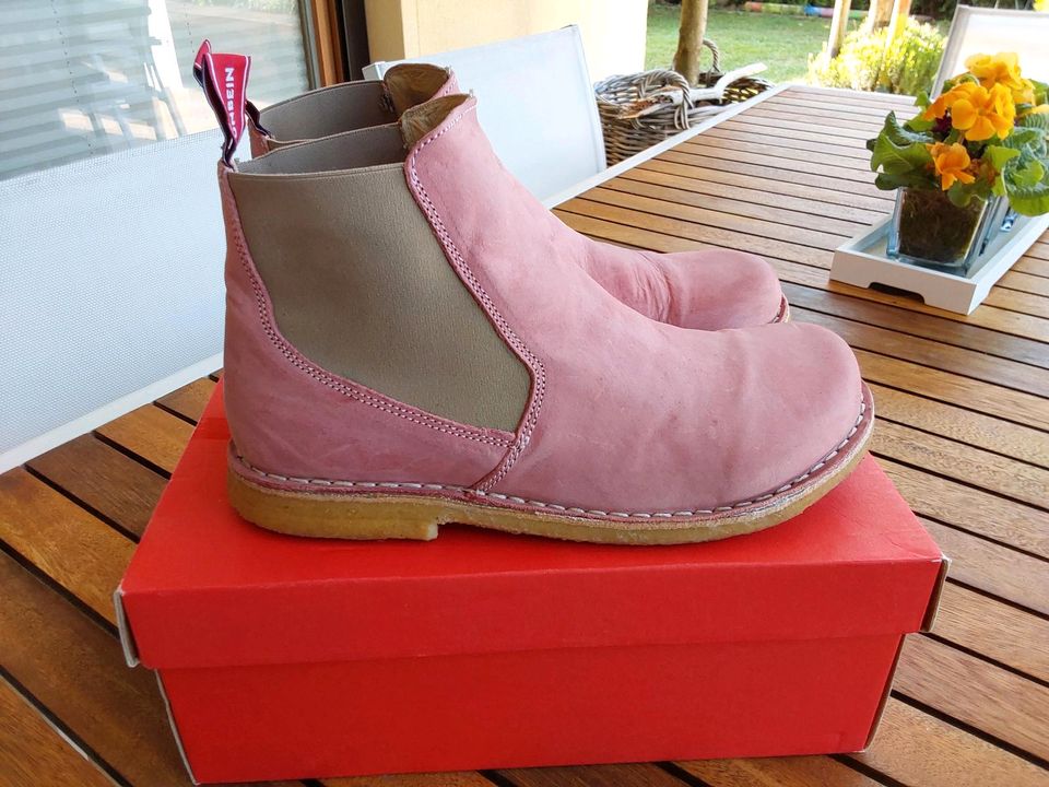 GRÜNBEIN CHELSEA BOOTS ROSA GR. 40 ***NEU*** in Rostock