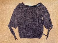 Hailys Shirt XS braun schwarz animal Ärmel zu Knoten Rheinland-Pfalz - Pirmasens Vorschau