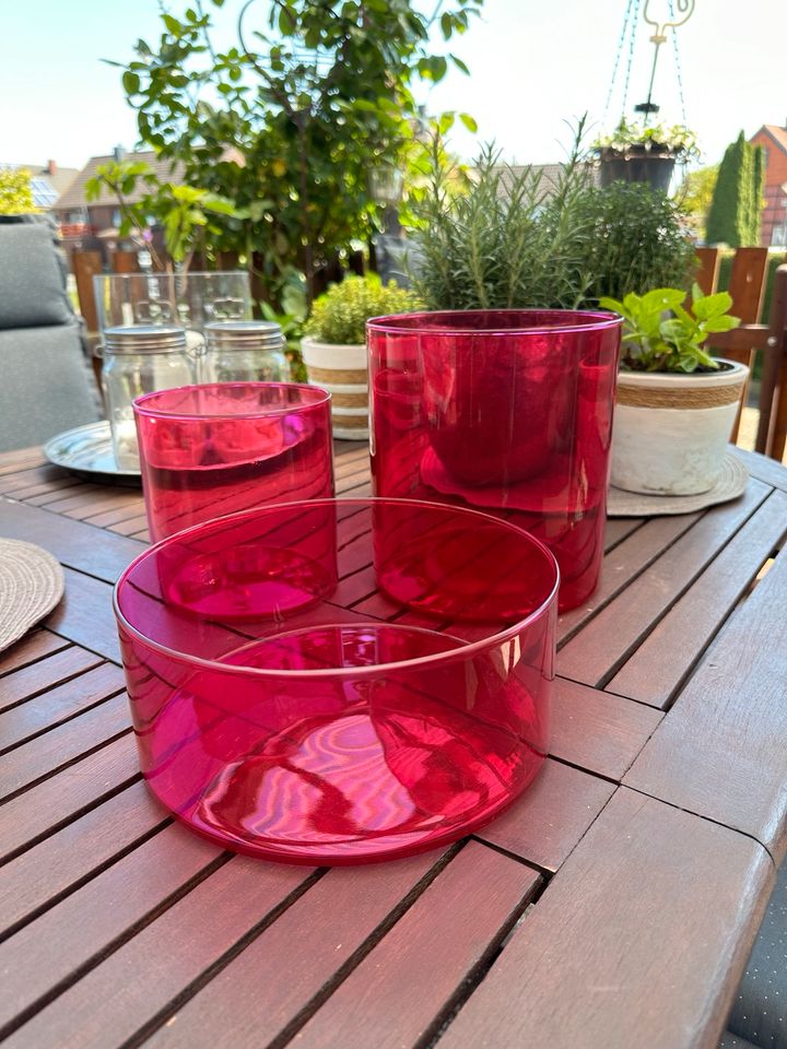 Ikea CYLINDER Vasen in pink … neuwertig in Salzgitter