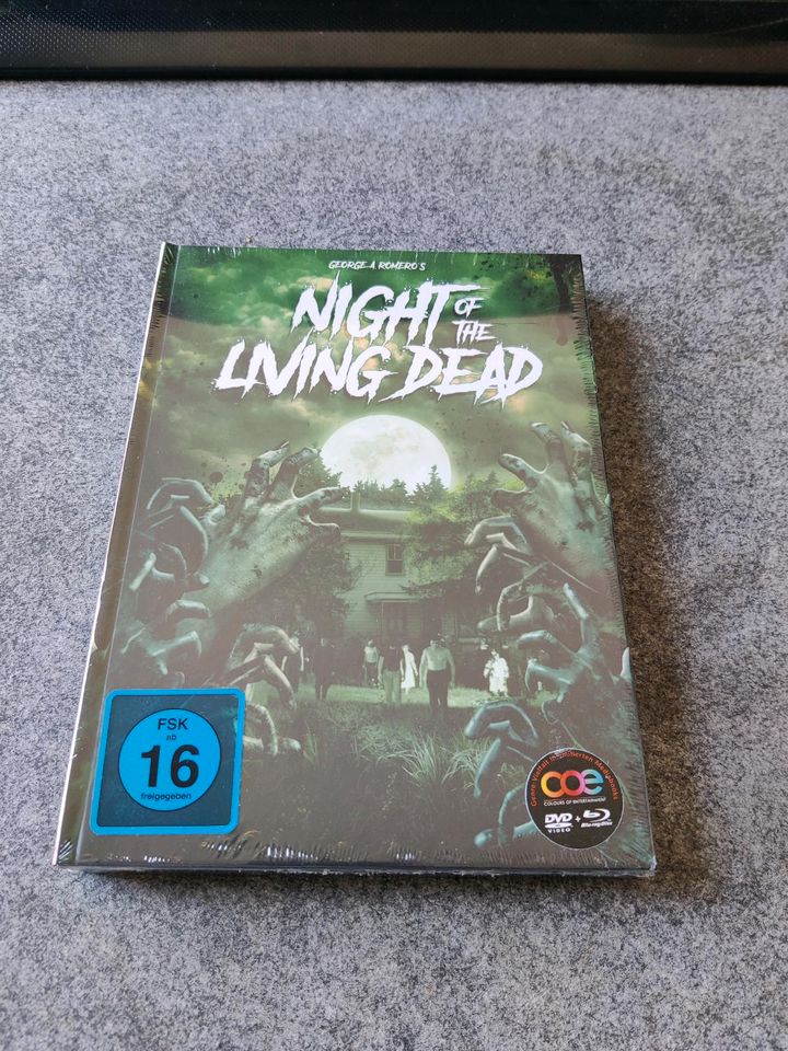 Night of the Living Dead - limited Mediabook - DVD+Blu-ray - OVP in Leinfelden-Echterdingen