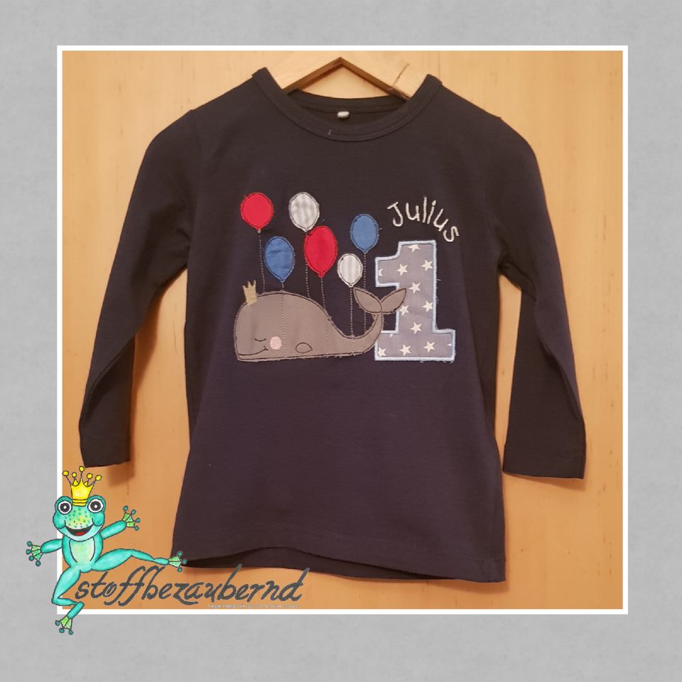 Geburtstagsshirt Individuell nach Wunsch von ♥☆Stoffbezaubernd☆♥ in Alpen