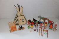 Indianer Set Zelt Kanu Speer Playmobil Niedersachsen - Wietzendorf Vorschau