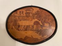 Intarsie Bild Holz vintage mid century Berlin - Lichtenberg Vorschau