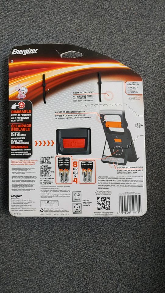 *OVP* Energizer LED Folding Lantern.  Leuchte Lampe Strahler in Dürnau