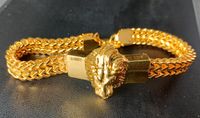 Herren Armband Gold Löwenkopf Armband neu Bayern - Mainaschaff Vorschau