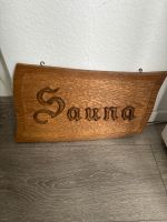 Holzschild Sauna Handmade Niedersachsen - Diepholz Vorschau