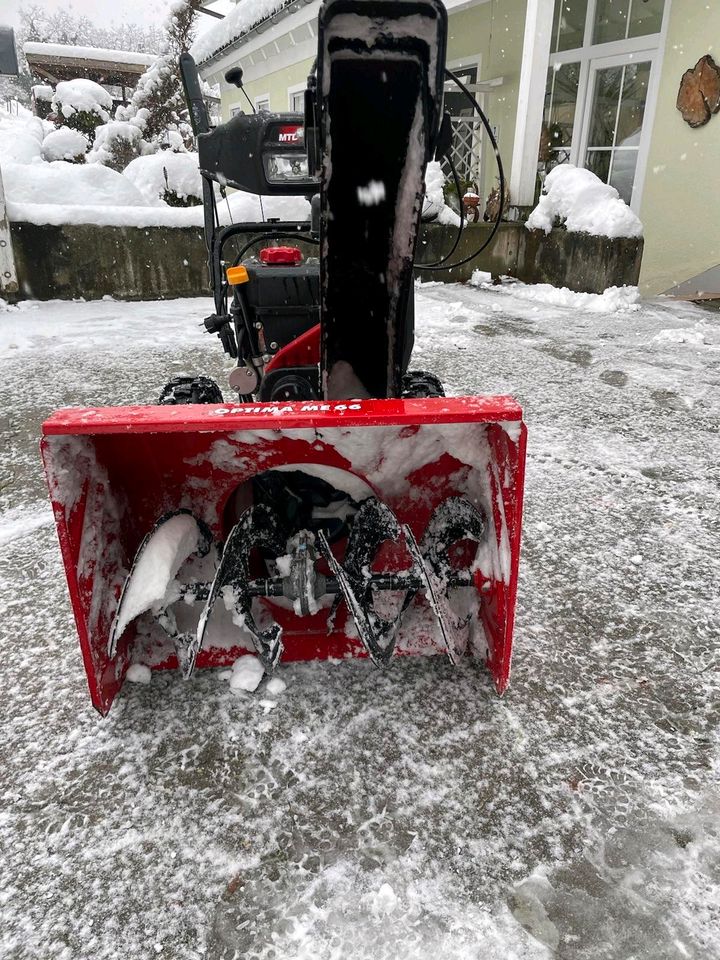 Schneefräse zweistufig MTD in Deggendorf