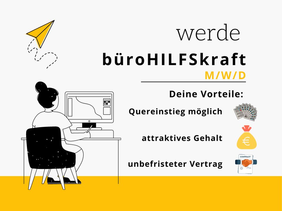 Bürohilfskräfte (m/w/d) in  12279 Tempelhof bis 2.895,20€ in Berlin