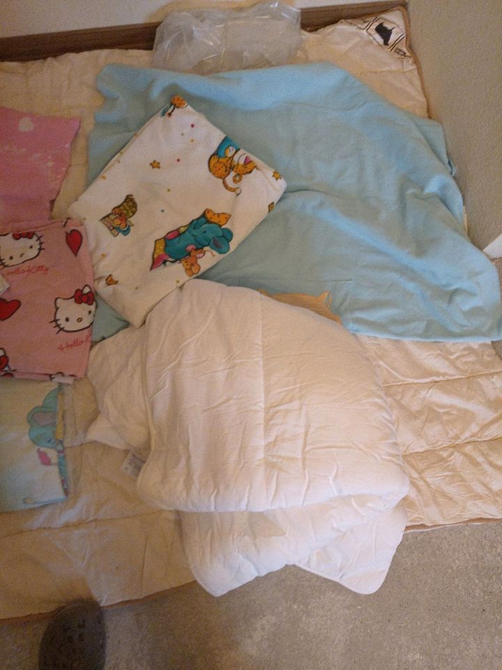 Prinzessin Gardine 2×1,5 m+ viele Sachen kleine Bett in Damscheid