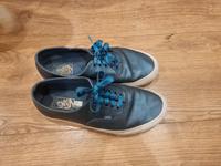 Vans Größe 42 blau metallic Niedersachsen - Lüneburg Vorschau