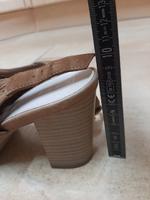 Sandalen für Damen cognacfarben Niedersachsen - Sassenburg Vorschau