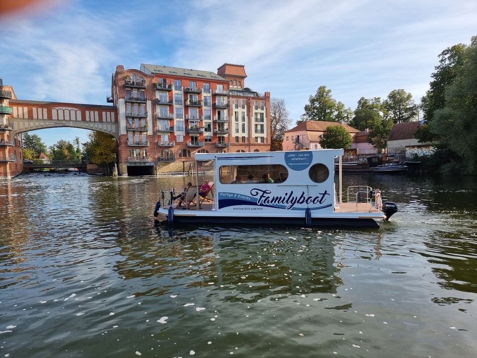 Das neue "Familyboot" von Rollyboot in Brandenburg an der Havel