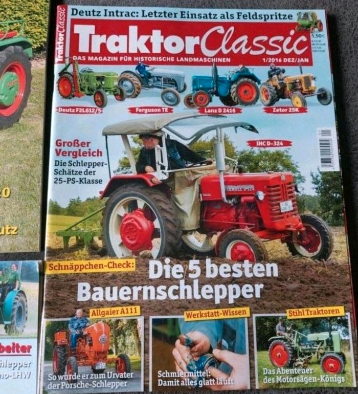 5 Traktor,Schlepperzeitschriften in Fuldatal