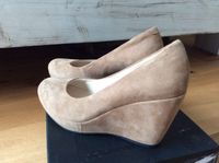 Vagabond 37 Keilabsätze 36 Pumps High Heels Highheels Sand Beige Wandsbek - Hamburg Hummelsbüttel  Vorschau