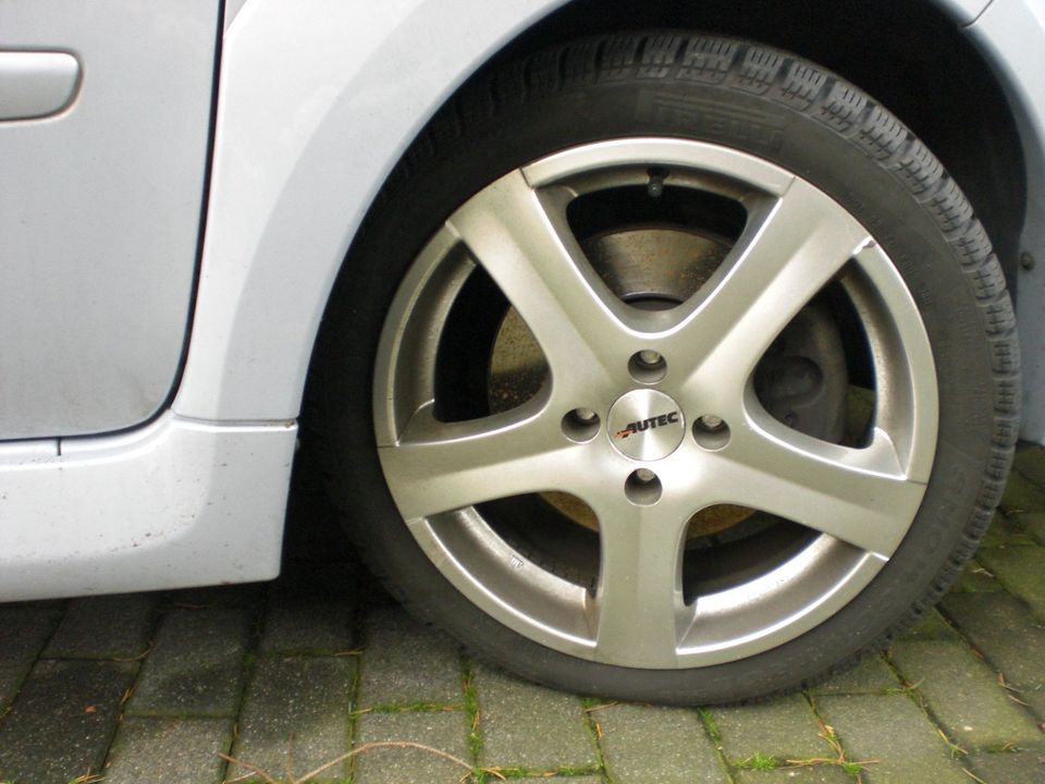 4 Autec Alufelgen mit Pirelli Winterreifen 195/45/16 in Rees