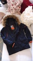 Superdry SDX SD-3 PARKA Jacke M Mantel Marine blau orange Fell Nordrhein-Westfalen - Mönchengladbach Vorschau