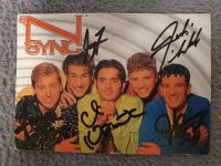 Nsync handsignierte Autogrammkarte Baden-Württemberg - Freiburg im Breisgau Vorschau