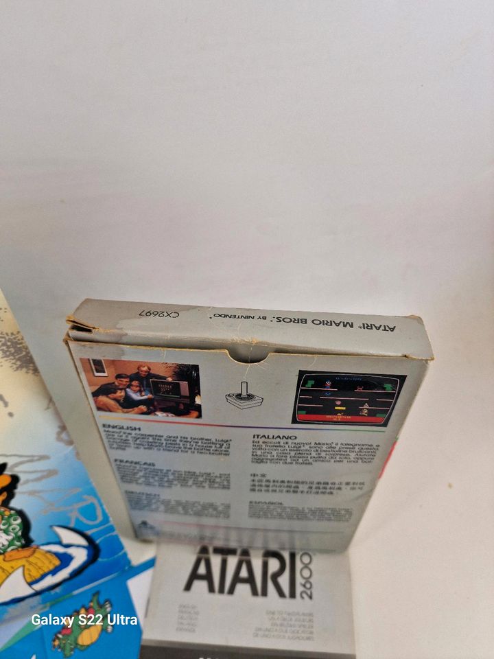 Mario Bros- Atari 2600 CIB Original OVP + Inlay / Rare in Everswinkel