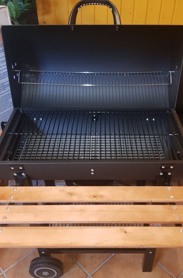 Grill Holzkohlegrill Grillwagen TH Louisiana Stahl/ Holz, 115 in  Rheinland-Pfalz - Fischbach | eBay Kleinanzeigen ist jetzt Kleinanzeigen