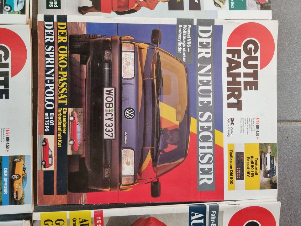 Gute Fahrt Zeitschrift Jahrgang 1991 in Wiesentheid