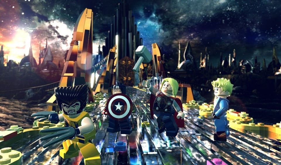 LEGO Marvel Super Heroes-Spiel PS4 in Körle