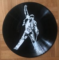 Freddie Mercury handbemalte Schallplatte Vinyl Niedersachsen - Northeim Vorschau