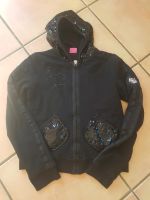 Kapuzenjacke, Pampolina mit Pailletten und Strass, Gr 146 Baden-Württemberg - Steinenbronn Vorschau