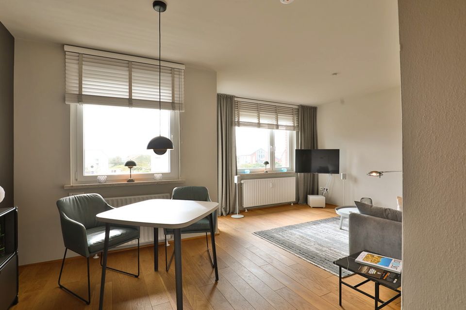 Modernisierte und gut geschnittene 3-Zimmer Wohnung mit Westbalkon in Hörnum