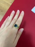 Edelstahl Ring Gold Schwarz Damen Herren Unisex Hannover - Nord Vorschau