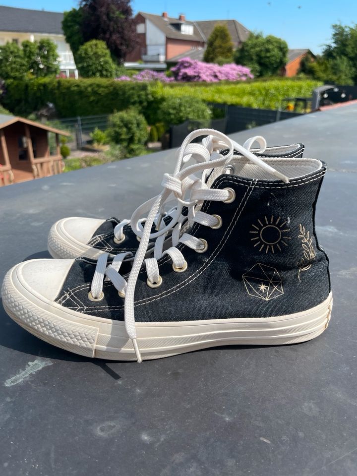 Converse Sneaker Schuhe 37 schwarz in Lohne (Oldenburg)