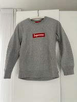 Supreme Box Logo Sweater Pullover Sweatshirt Gr.S grau Nordrhein-Westfalen - Rheda-Wiedenbrück Vorschau