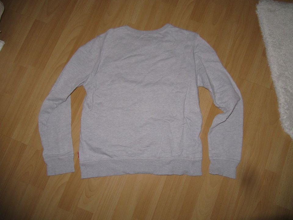 Levis Retro/Vintage Sweater Jungen Gr.14 Jahre 158 Grau in Hamburg