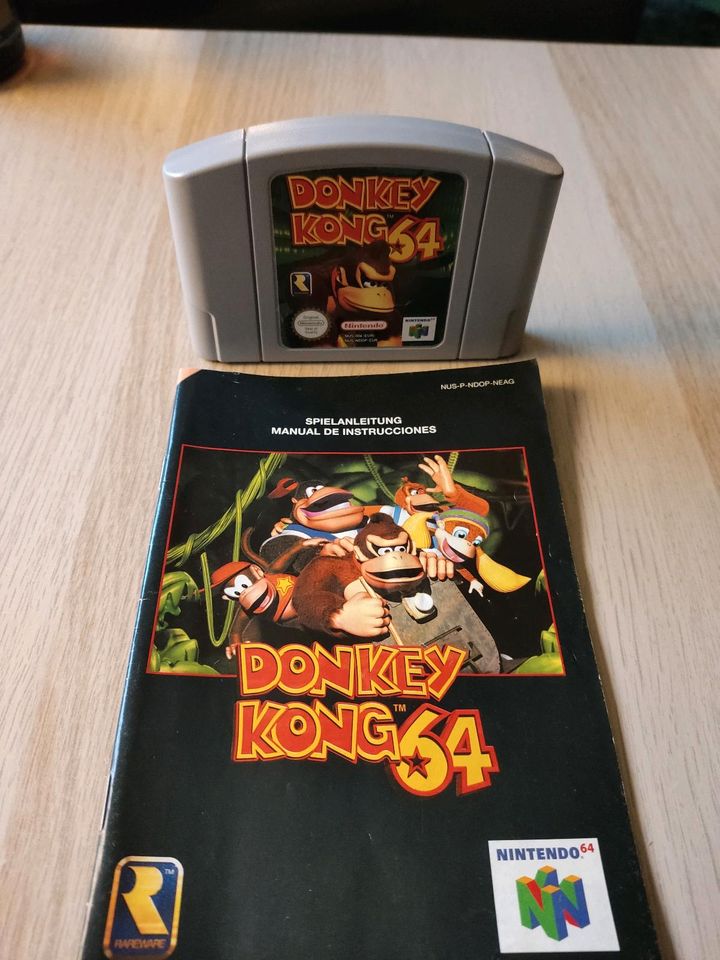 Donkey Kong 64 mit Anleitung Nintendo N64 in Kiel