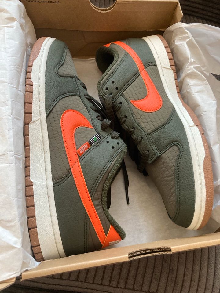 Nike Dunk Low Next Nature Toasty Sequoia Olive Orange 45,5 11,5 in Mülheim (Ruhr)