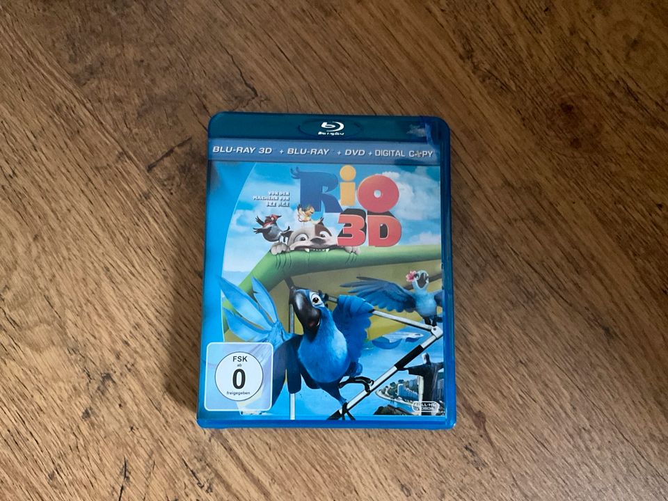 RIO BLU-RAY 3D UND 2D DVD DIGITAL COPY in Wipperfürth