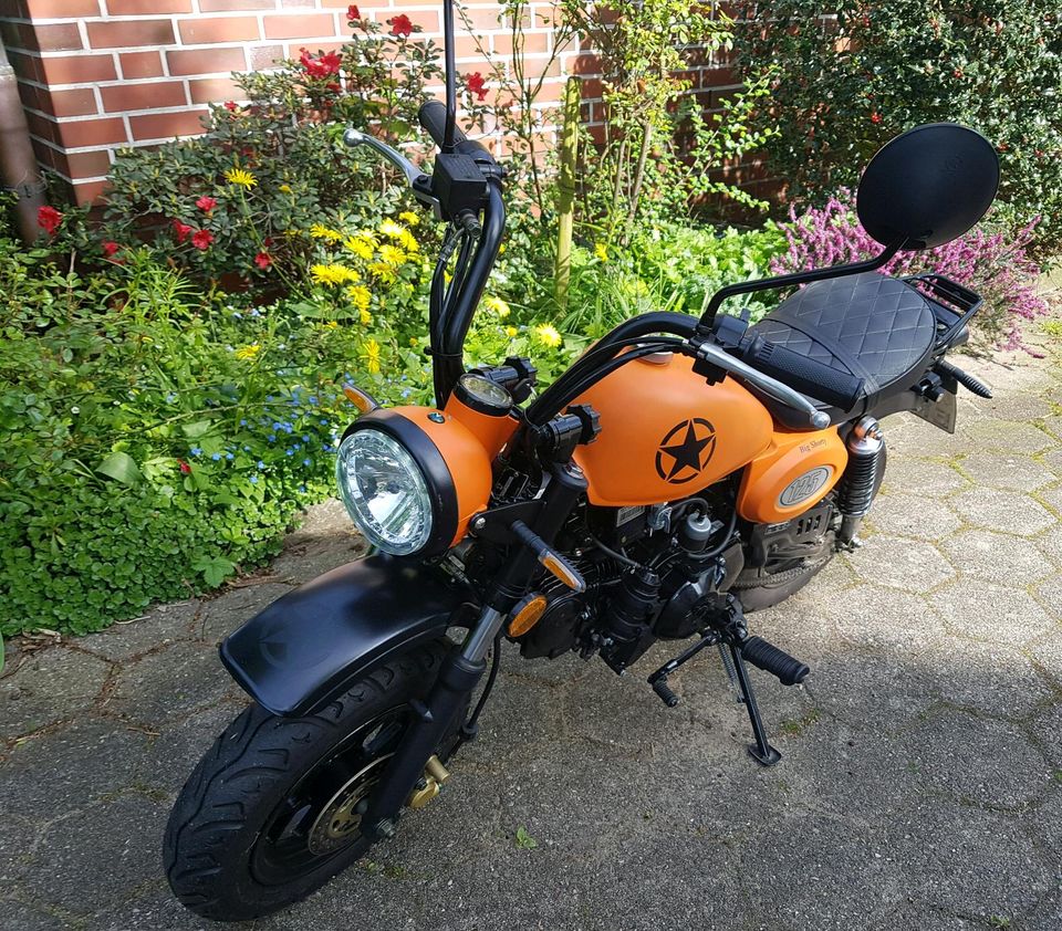 125 ccm Skyteam Skymini Monkey Replikat Honda Moped Motorrad in Hamburg