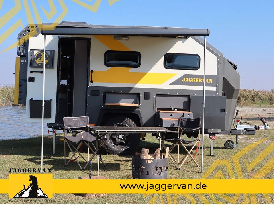 NEUHEIT 2024! Offroad Wohnwagen Jaggervan 520x207x255cm 2000kg in Reichertshofen