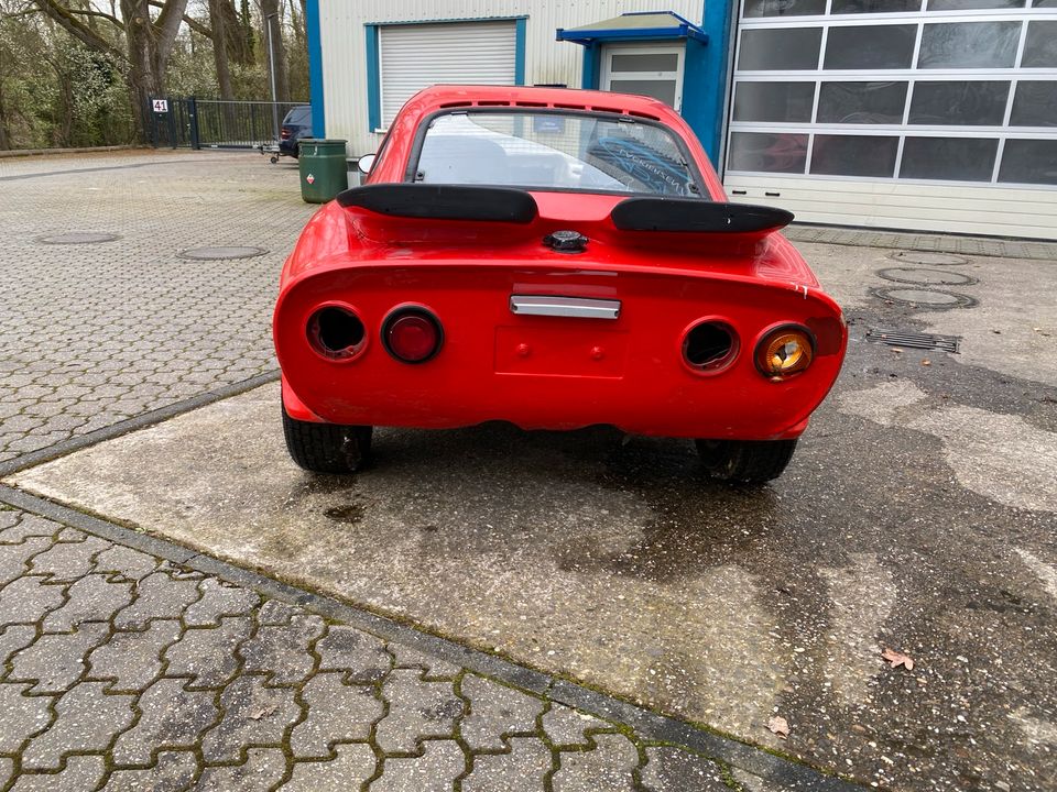 Opel GT rot 1973 Oldtimer in Bergisch Gladbach