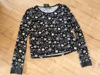 Killstar S Oberteil Shirt Pyjama Kitty Skelett Gothic Dortmund - Mitte Vorschau