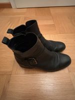 Schwarze Högl Stiefeletten in Leder Bayern - Tiefenbach Kr Passau Vorschau