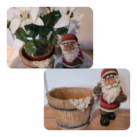 ❤️ Weihnachten Blumentopf Weihnachtsdeko Weihnachtsmann Deko Schleswig-Holstein - Satrup Vorschau